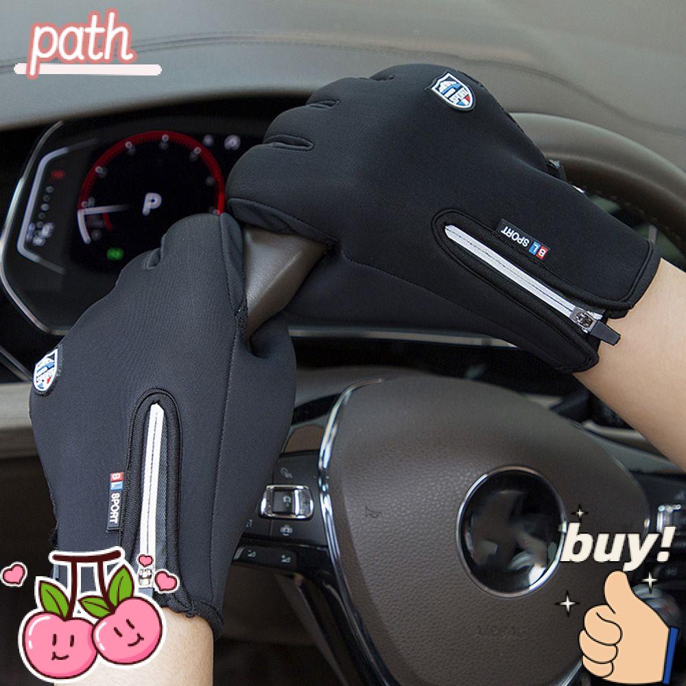 Găng Tay Lái Xe Bằng Lông Cừu Toàn Diện Chống Thấm Nước