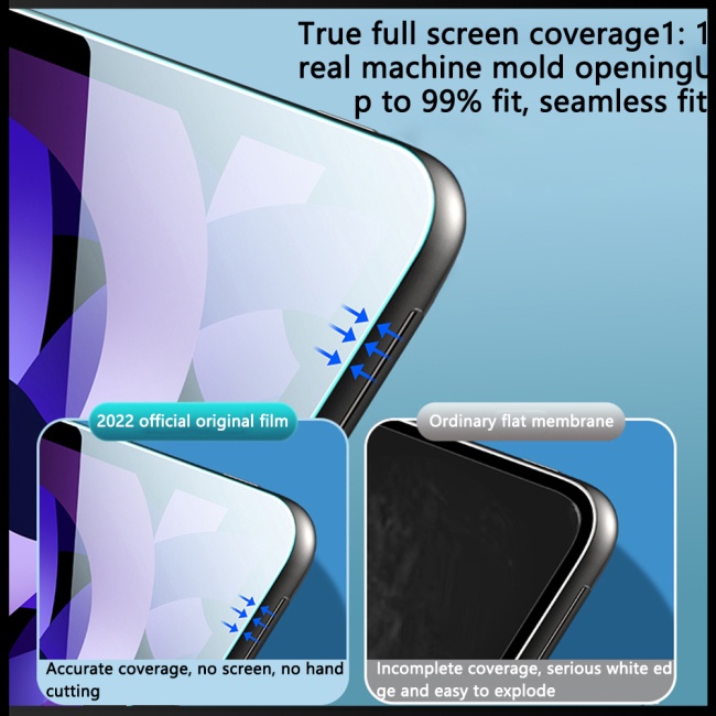 Kính Cường Lực 10.9-inch Bảo Vệ Màn Hình Chống Cháy Nổ Cho Zevaret 2022 Mới