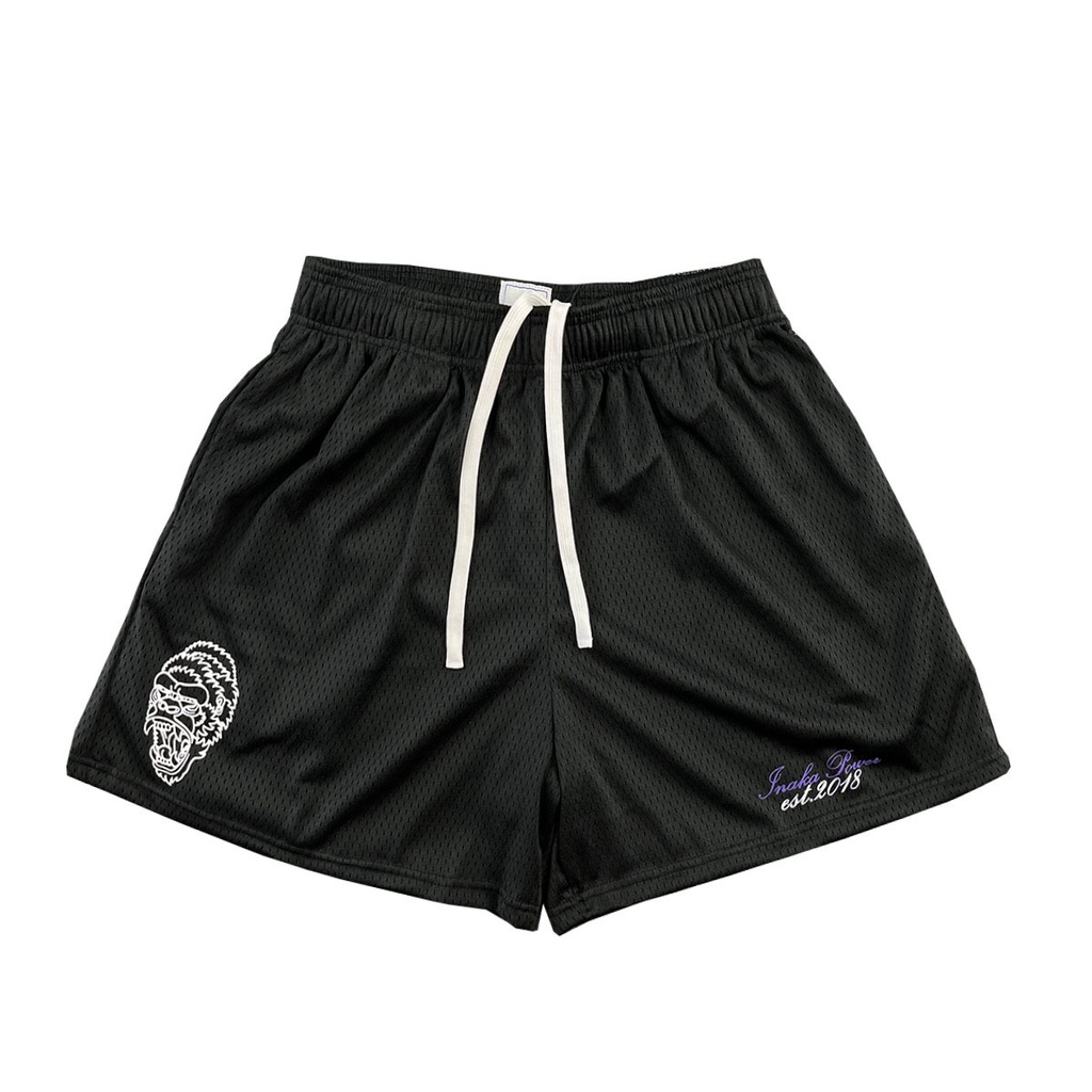 Inaka POWER Quần Short Thể Thao Dài Đến Đầu Gối Phong Cách Đường Phố Mỹ