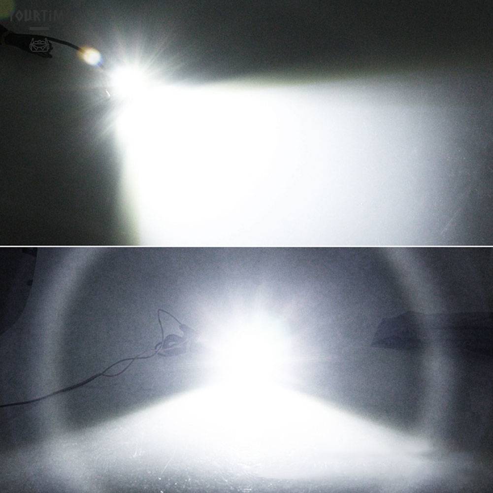 Bóng Đèn Tín Hiệu Ban Ngày 12V Ánh Sáng Trắng Cho Xe Hơi