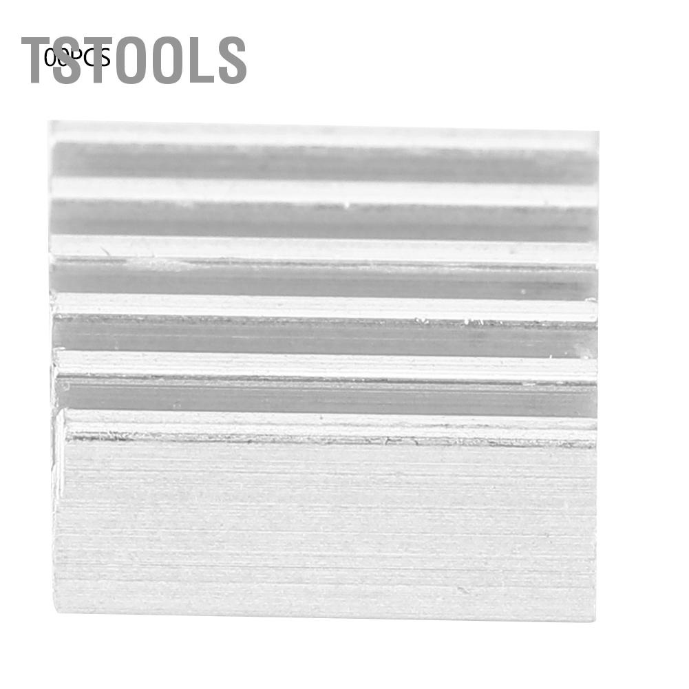 TSTOOLS 100 chiếc 9x4x9mm Nhôm Tản Nhiệt cho Bảng Mạch Khuếch Đại PCB MOS Bóng Bán Dẫn