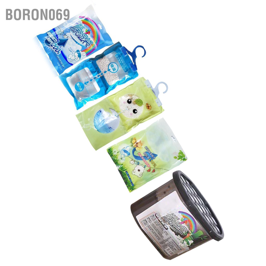 Boron069 Gói loại bỏ độ ẩm Túi hút treo cho tủ quần áo gia đình