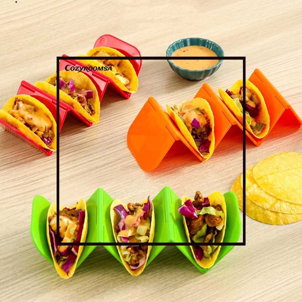 Giá Đỡ Bánh Taco 3 Ngăn Tiện Lợi