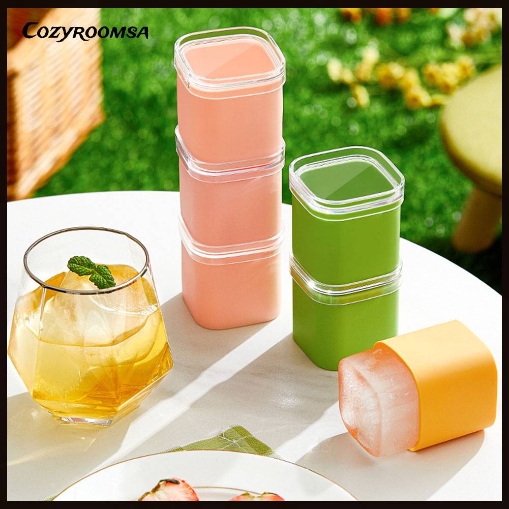 Khuôn Làm Đá Viên Chống Rò Rỉ Có Thể Tái Sử Dụng