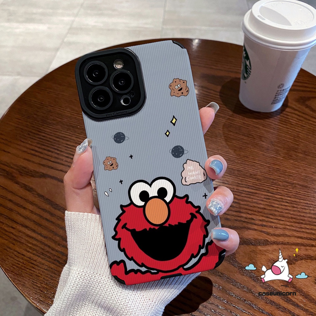 Ốp Điện Thoại Da Mềm Chống Sốc In Hình Gấu / Sesame Street Hoạt Hình Cho iPhone 11 13 12 XR X 14 Pro MAX 7 8 Plus XS MAX