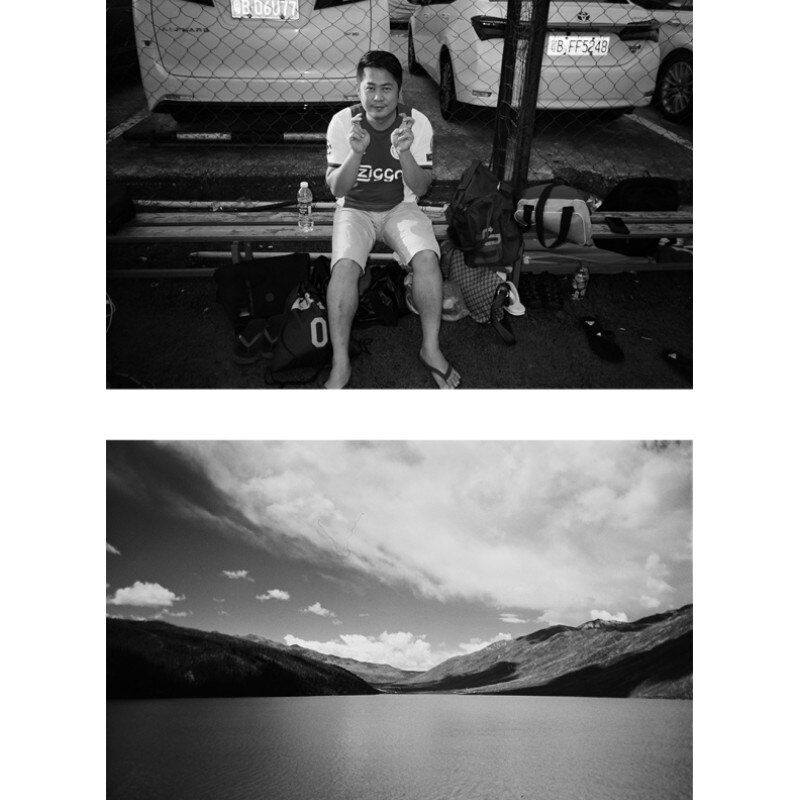 Miếng Phim Dán Trang Trí Chảo Màu Trắng Đen ILFORD Series 135 Pan100 Pan400 Delta100 FP4 HP5 B & W