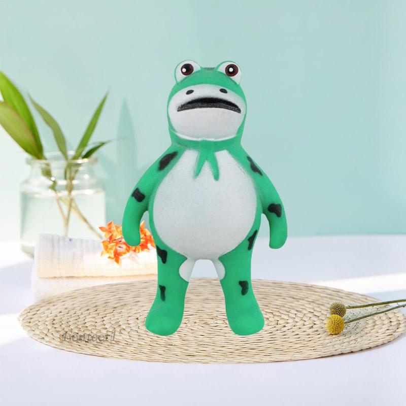 [Fenteer1] Đồ Chơi Bóp Mềm Không Vỡ Hình Chú Ếch Cho Tiệc Tùng
