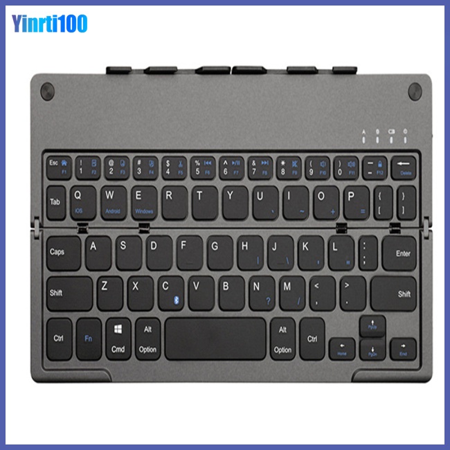 Bàn Phím Bluetooth Yinrti Có Giá Đỡ Mini Thông Dụng Cho Điện Thoại / Máy Tính Bảng