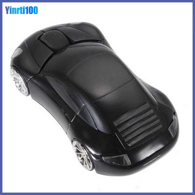 Chuột Không Dây Hình Xe Hơi Mini 2.4G Có Giao Diện USB Cho Notebook / Máy Tính