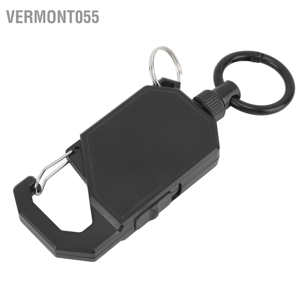 Vermont055 2 Chiếc Ngoài Trời Hạng Nặng Có Thể Thu Vào Móc Khóa Chìa Cho Cần Câu Công Việc Tài Liệu