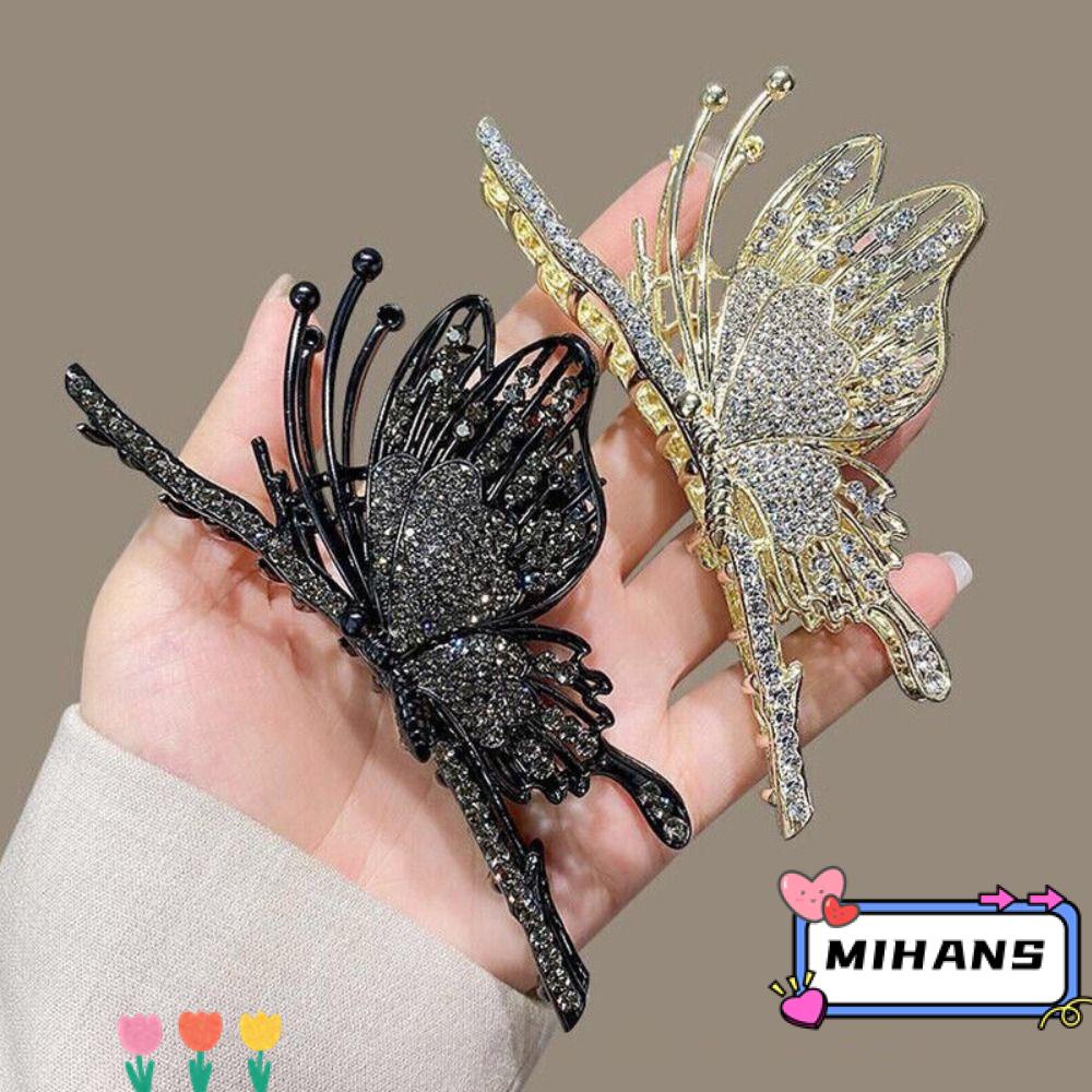 Kẹp Tóc Kim Loại Phong Cách Vintage Thanh Lịch