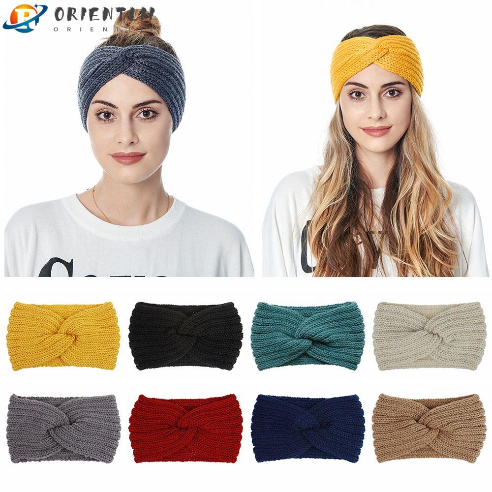 Băng Đô Len Dệt Kim Giữ Ấm Tai Thời Trang