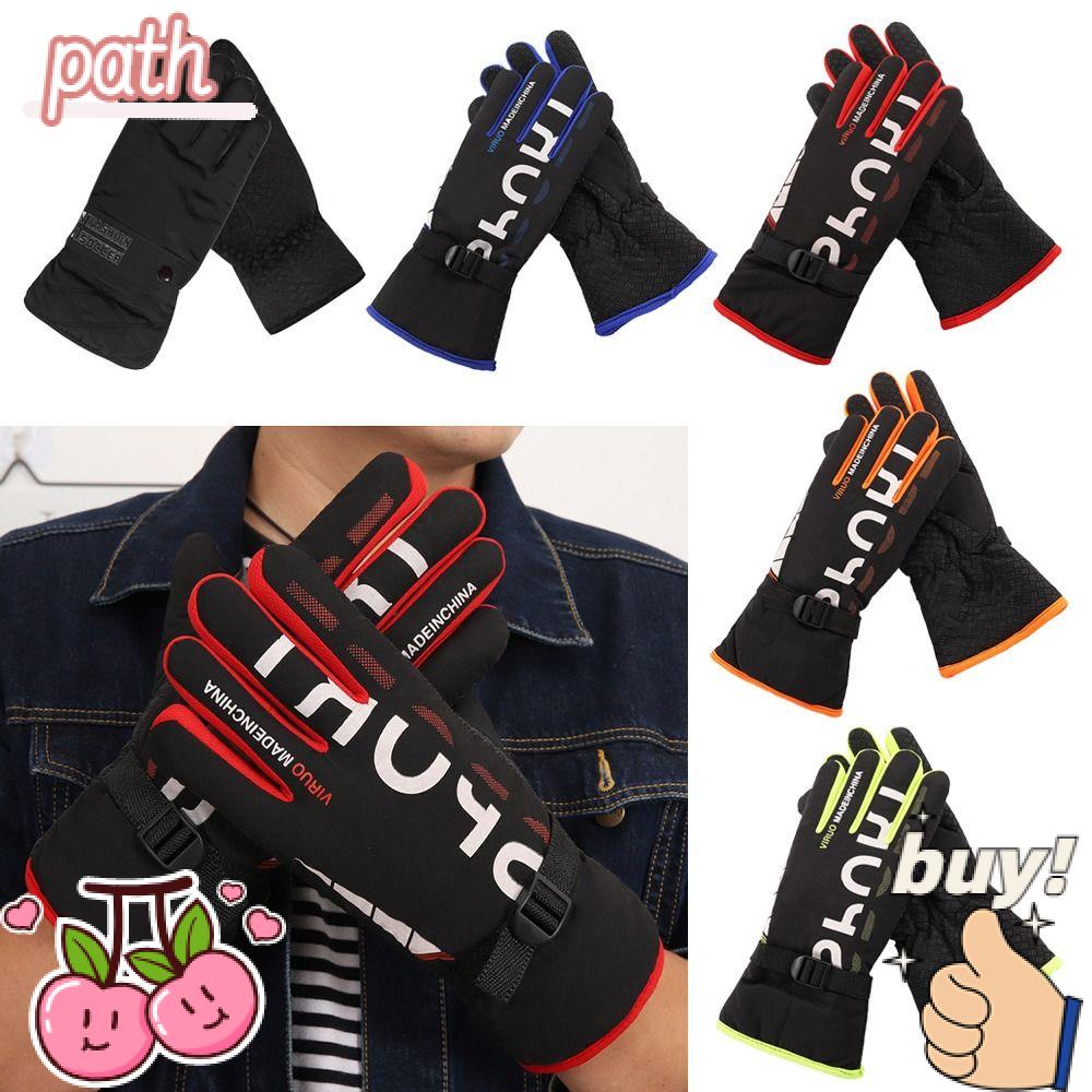 PATH Găng Tay Trượt Tuyết Chống Gió Chống Thấm Nước Dày Dặn Ấm Áp Thời Trang