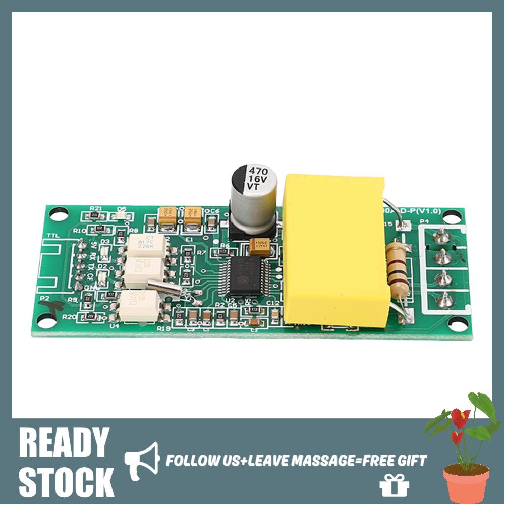 Dajrrhd Power Frequency Communicating Module  9600 Baud Rate 1 Stop Bit RTU Protocol AC Voltmeter TTL Serial for Workshop