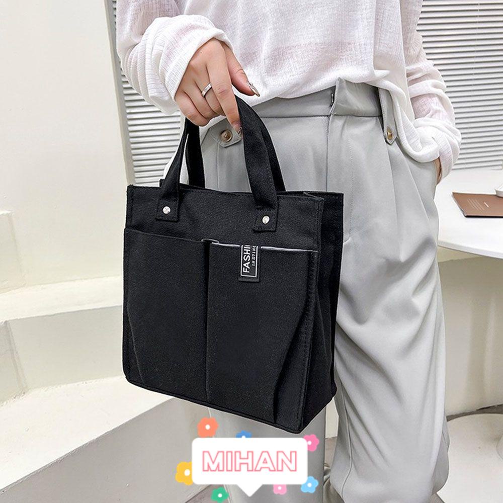 Túi Đeo Vai MIHAN1 Chất Liệu Vải Bố Có Dây Kéo