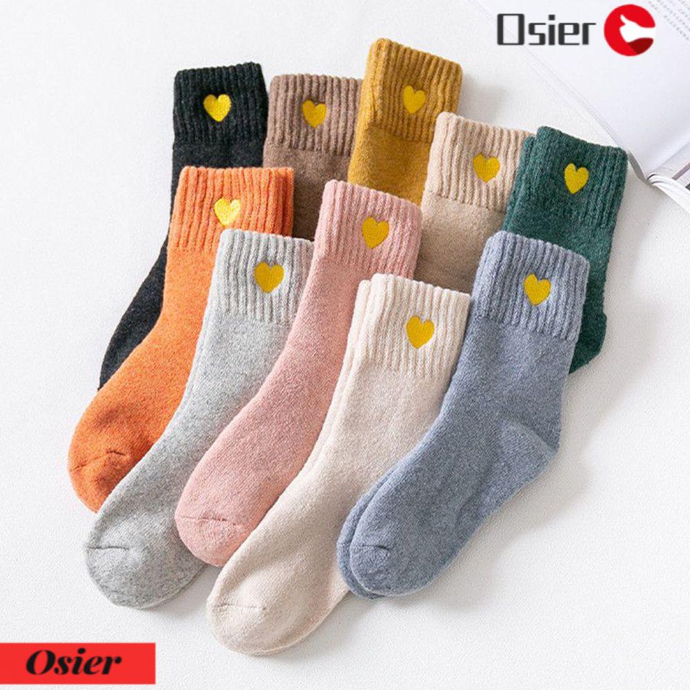 Vớ Cotton Cashmere Dày Giữ Nhiệt Thời Trang Thường Ngày 1 Cái Cho Nữ