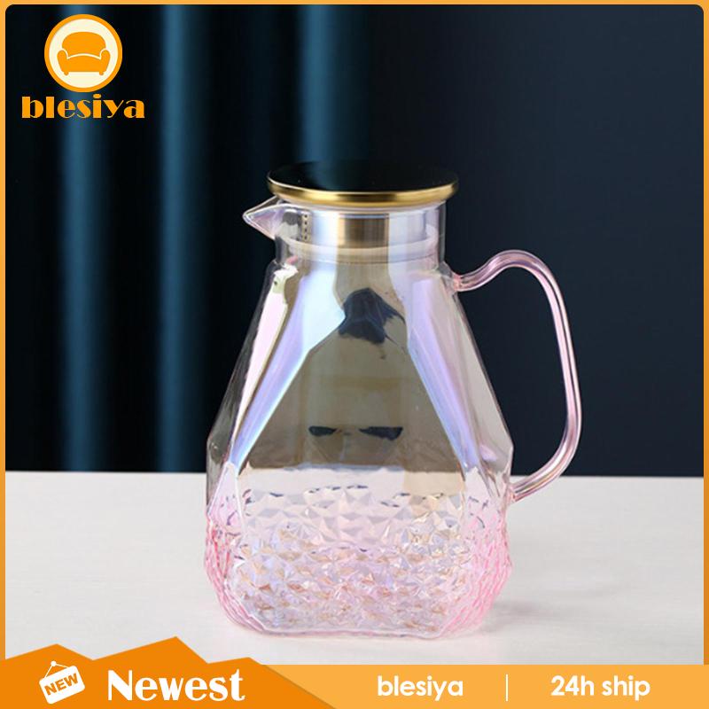 Ấm Trà Bằng Kính Dày Cỡ Lớn Tiện Dụng Cho Gia Đình