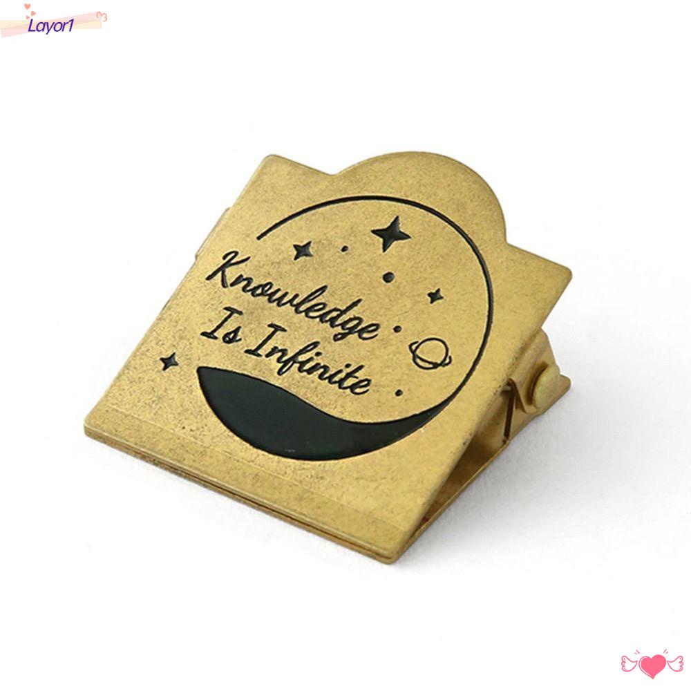 Kẹp Đồng Thau LAYOR1|Kẹp Giấy Tờ Bằng Đồng Thau Tiện Dụng