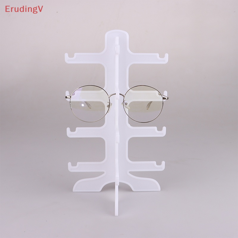 [ErudingV] Giá Đỡ Trưng Bày Mắt Kính 4 Tầng Bằng Nhựa Trong Suốt Sáng Tạo Và Thiết Thực [Mới]