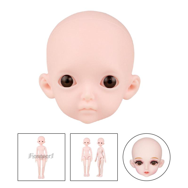 [Fenteer1] 26 Mô Hình Cơ Thể Búp Bê Bằng PVC Có Khớp Cử Động DIY