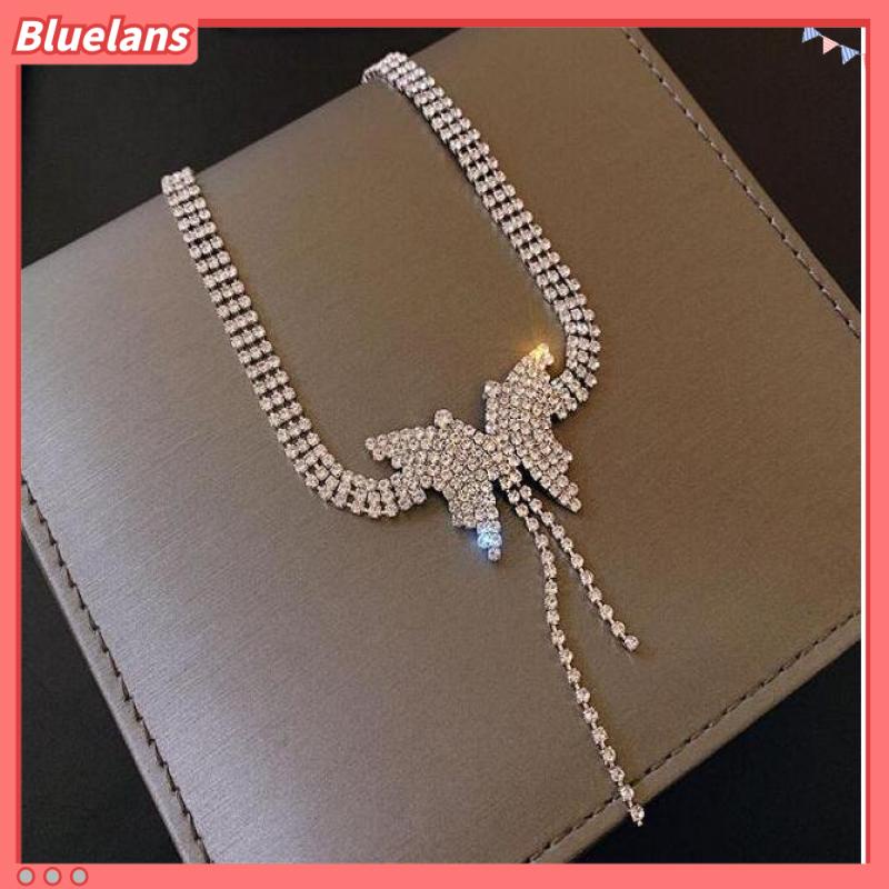 [BLS] Vòng cổ Kim Cương Tua Rua Hình Bướm / Côn Trùng