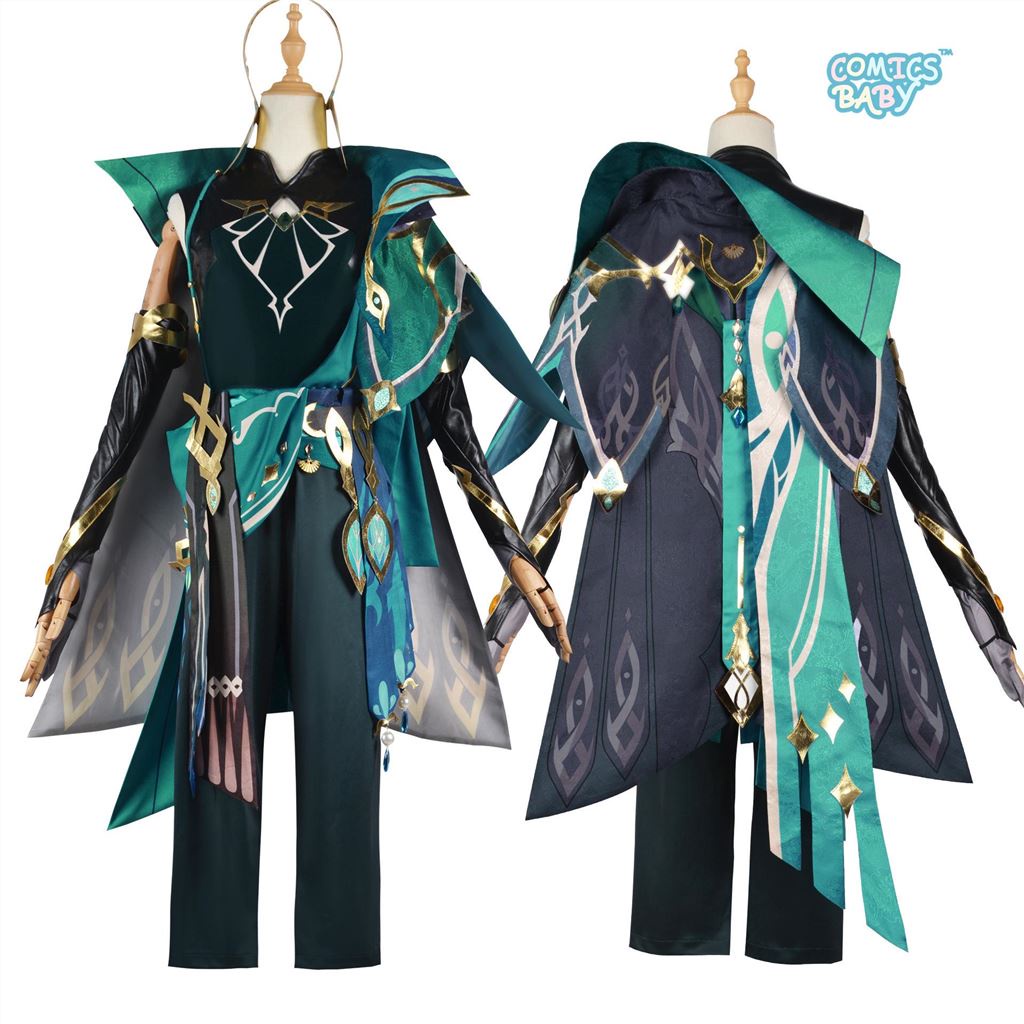 Genshin Impact Alhaitham cosplay costume game Anime Halloween  character wig