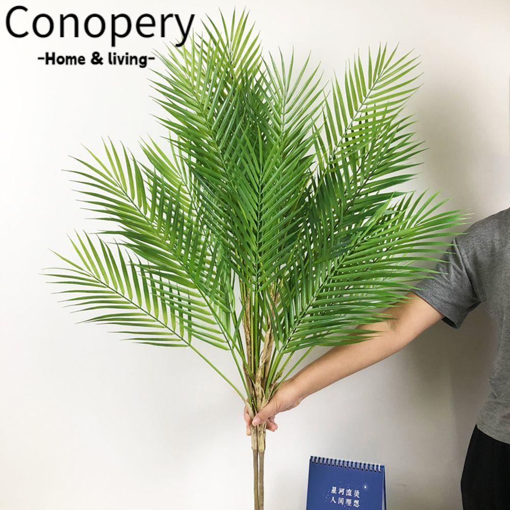 CONOPERY Lá Cọ Nhân Tạo 60 / 68CM Dùng Trang Trí Tiệc Cưới