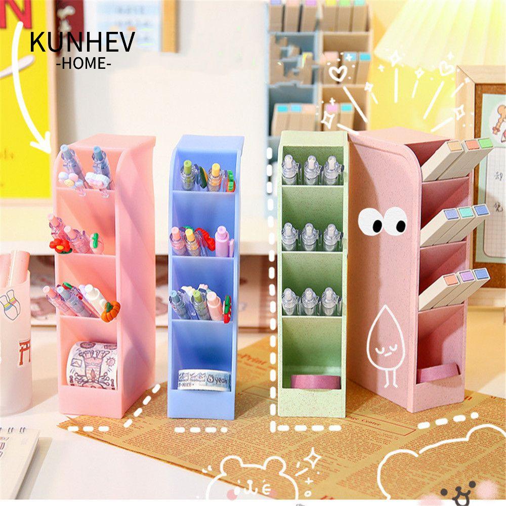 Hộp đựng đồ KUNHEV để bàn đa năng phong cách Hàn Quốc cho nữ