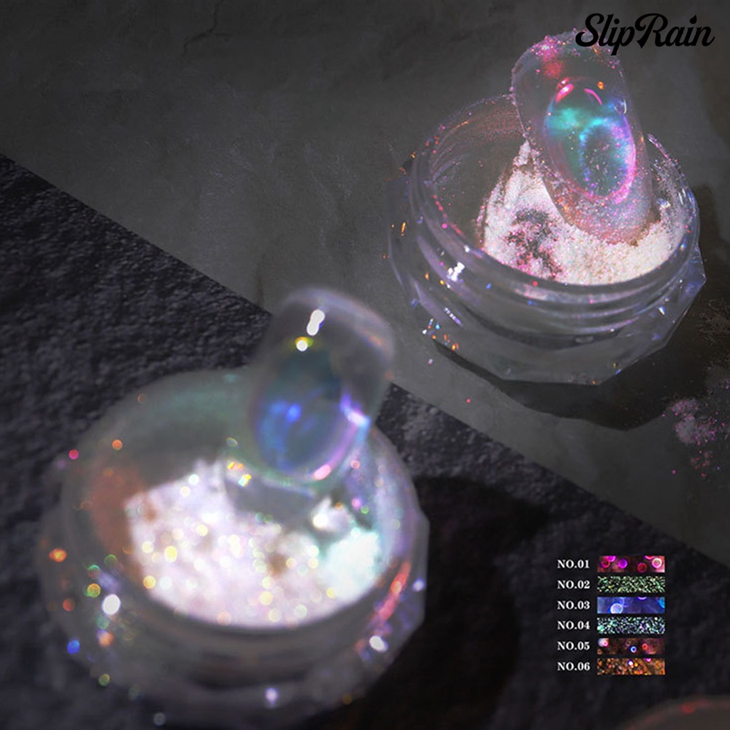 ❀Bột Nhũ Kim Tuyến Màu Neon Dùng Để Trang Trí Móng Nghệ Thuật