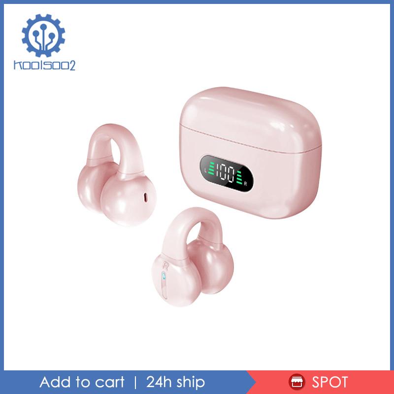 Tai Nghe Koolsoo2 Mini Dạng Kẹp Có Đèn LED Hiển Thị Chống Nước IPX6