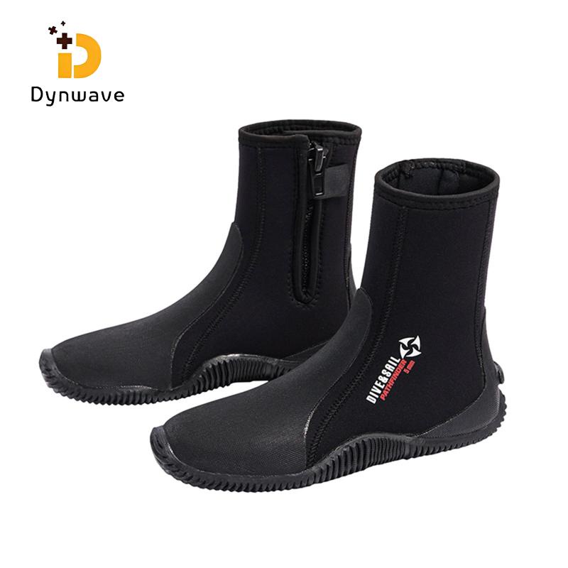 Dynwave Giày Bốt Lặn Biển Chống Trượt Giữ Nhiệt Tiện Dụng