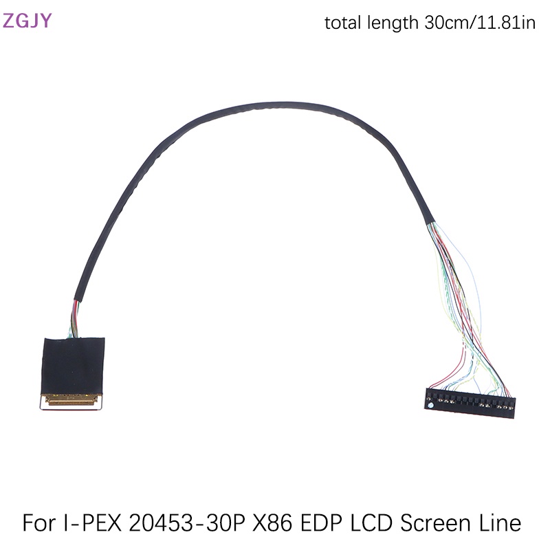Dây Tín Hiệu Điều Khiển Màn Hình LCD 30 Pin ZGJY Cho I-PEX 20453-30P X86 EDP Mới