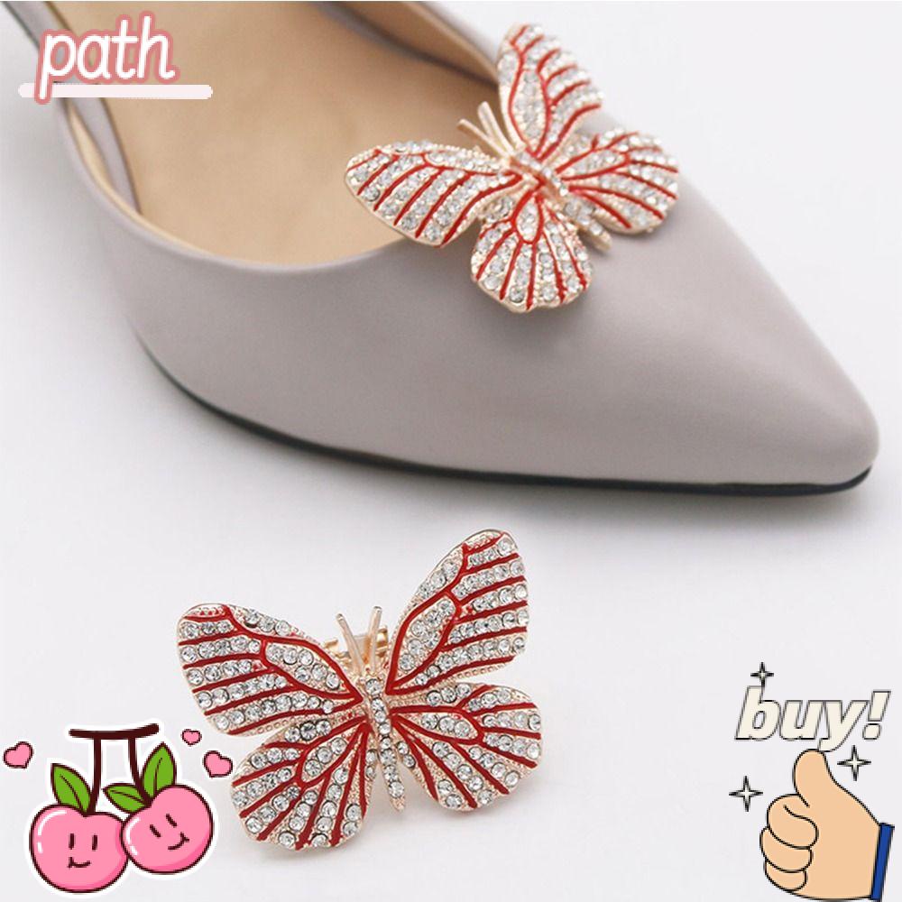 PATH Phụ Kiện Kẹp Giày Cao Gót Thay Thế Thời Trang Cho Cô Dâu