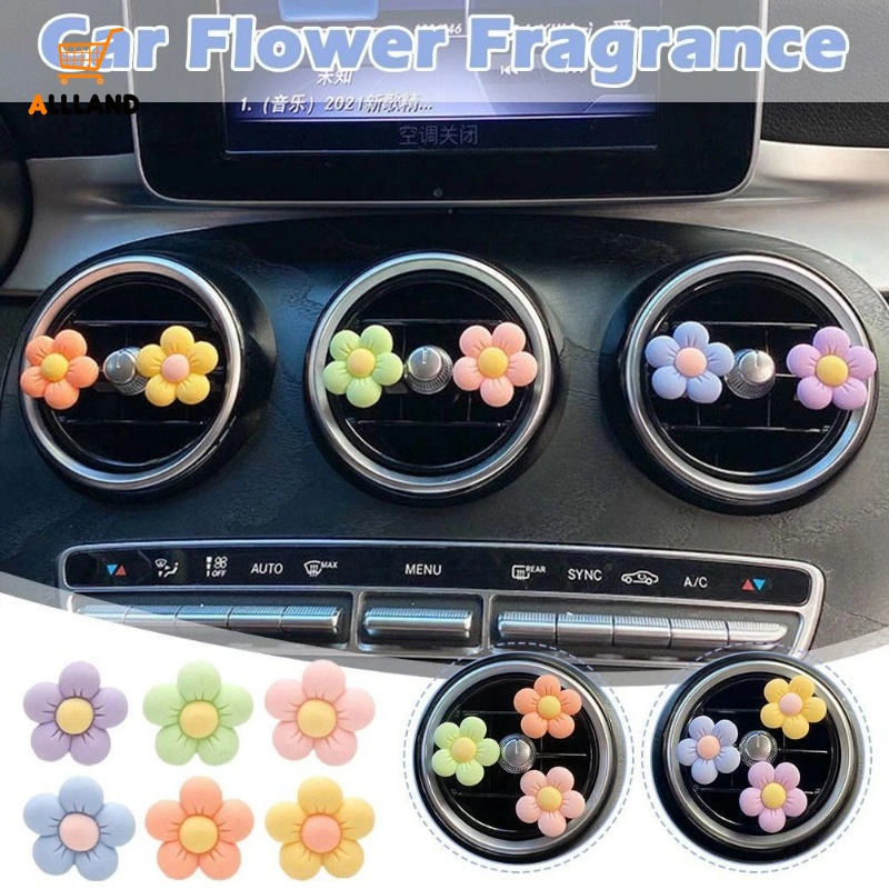 Kẹp Khuếch Tán Nước Hoa / Máy Điều Hòa Xe Hơi Hình Bông Hoa Nhỏ Xinh
