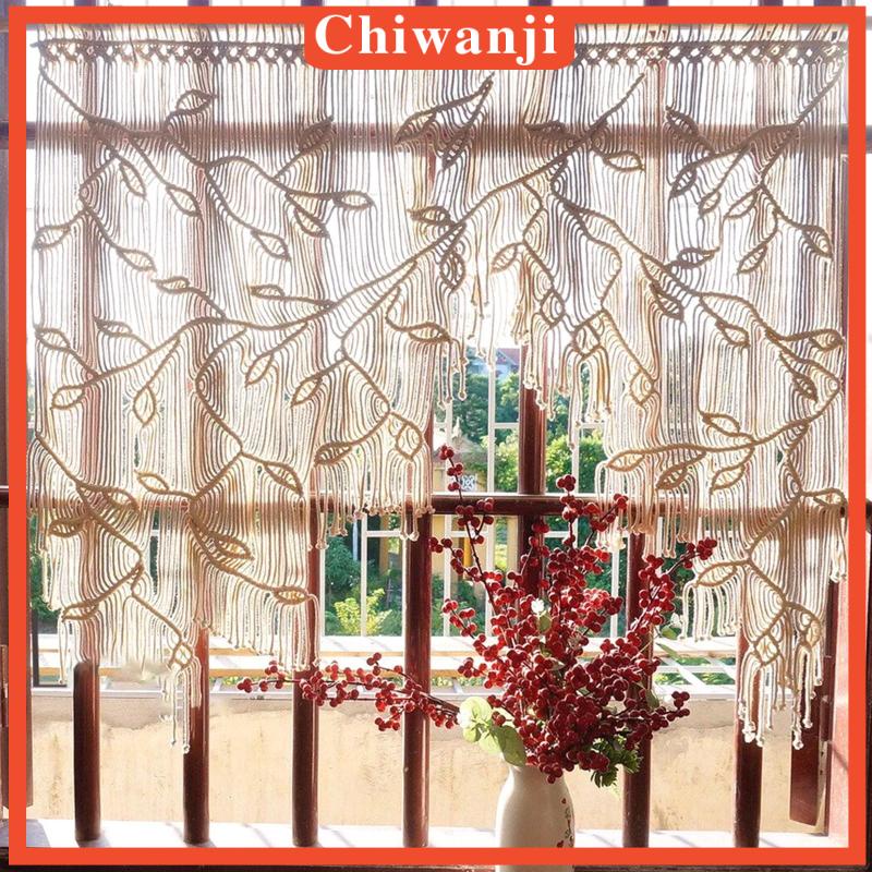 Dây Treo Trang Trí Nhà Cửa Hình Chiếc Lá Phối Tua Rua Độc Đáo