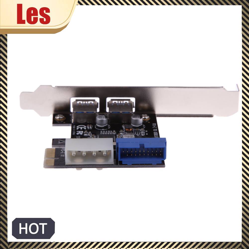 Card Mở Rộng PCIe 4pin IDE 2 Cổng Usb 3.0 + 19pin