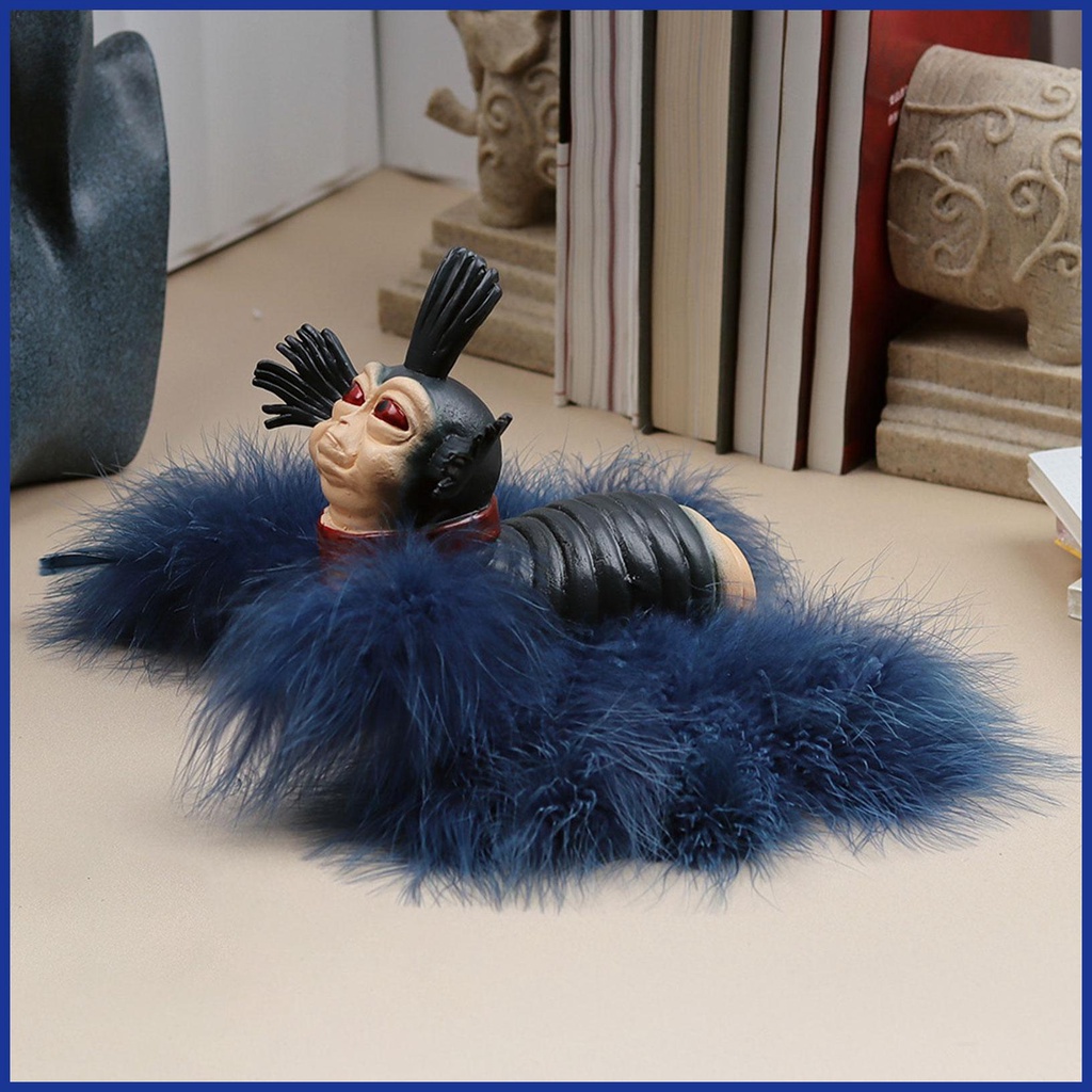 Thú Nhồi Bông Hình Sâu Bướm Handmade Dễ Thương Trang Trí Phòng