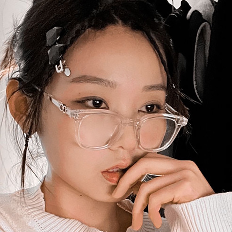 Kính Mát Gọng Vuông Phong Cách Retro Thời Trang Cho Nam Nữ