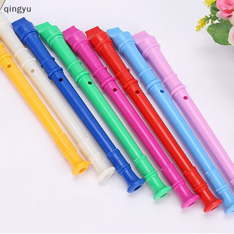 Sáo Nhựa Ghi Âm 8 Lỗ Nhiều Màu Sắc Dành Cho Trẻ Em