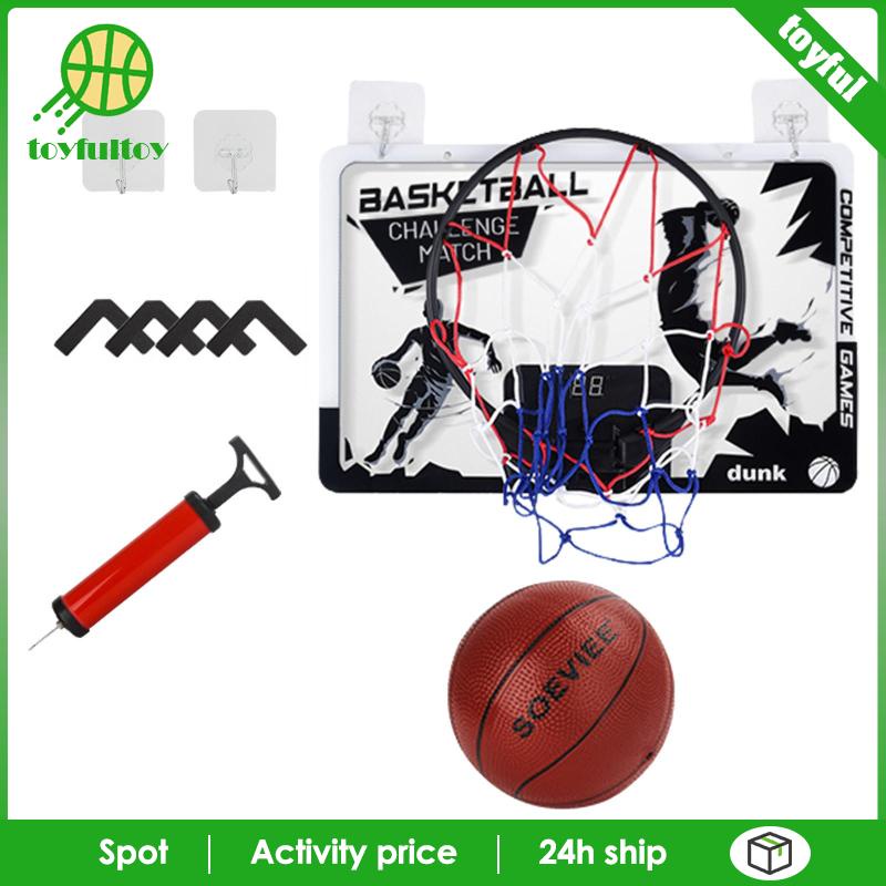 [Toyfulcabin] Vòng Bóng Rổ Gắn Cửa Ra Vào Để Luyện Tập Trong Nhà