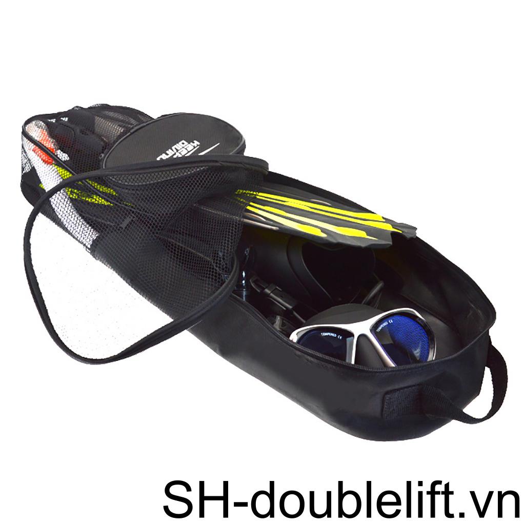 Túi Lưới Lặn Một Lớp Đeo Vai Có Thể Điều Chỉnh Tiện Lợi