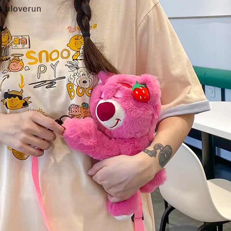 Túi Đeo Vai Nhồi Bông Kiểu Hoạt Hình Đáng Yêu Cho Bé