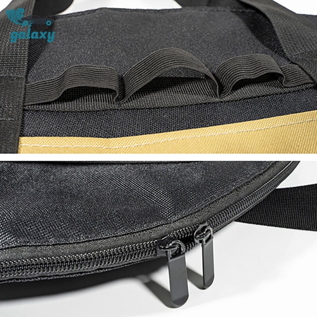 Galaxy Túi Vải Oxford Dày 38cm Đựng Đồ Chiên Gọn Gàng Cho Cắm Trại Ngoài Trời