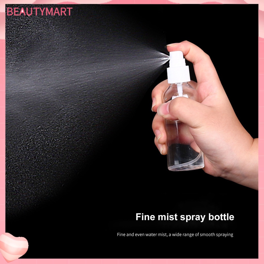 Set 10 / 5 Lọ Đựng Dung Dịch Mỹ Phẩm 60ml Chống Rò Rỉ Có Thể Tái Sử Dụng