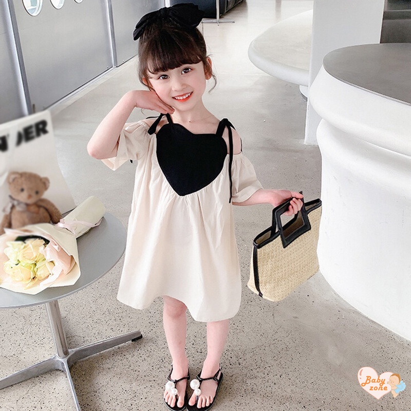 Khung Thành Cho Bé Chất Lượng Cao❤Đầm Công Chúa Tay Phồng Thời Trang Mùa Hè Xinh Xắn Cho Bé Gái