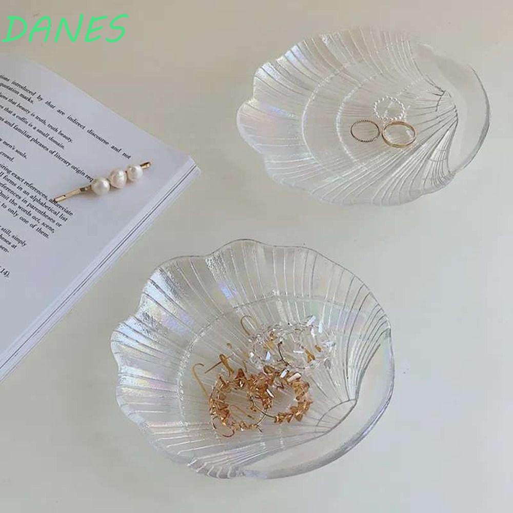 Khay Kính Trưng Bày Trang Sức Hình Vỏ Sò Phong Cách Bắc Âu