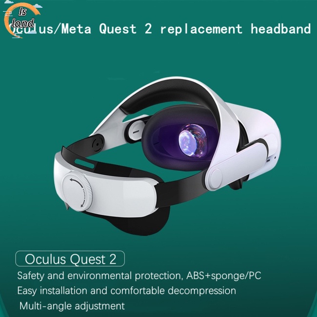 Dây Đeo Đầu Cân Bằng Thoải Mái Có Thể Điều Chỉnh Thay Thế Cho Kính Thực Tế Ảo Oculus Quest2 Vr