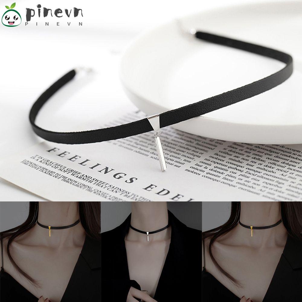 PINEVN Vòng Cổ Choker Đính Đá Sang Trọng