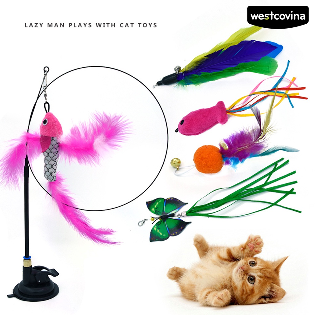 [COD]♞Gậy Trêu Mèo Khối Lượng Nhẹ Giảm Căng Thẳng Vui Nhộn Dùng Ở Nhà