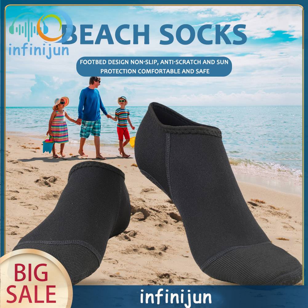 Đôi Vớ Đi Biển Bằng Nylon Co Giãn Chống Trượt An Toàn